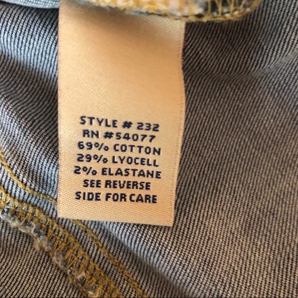 Donated Super Skinny cropped curvy jeans 8 - Picture 7 of 7